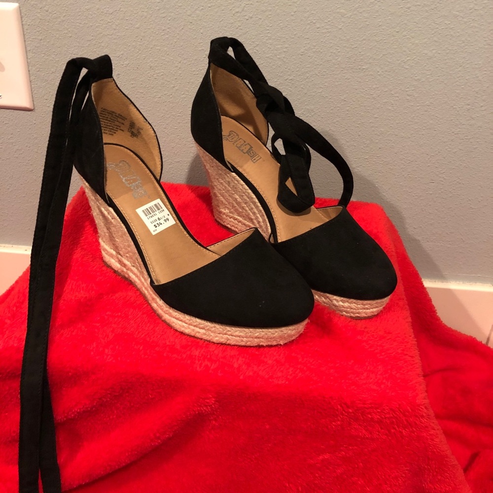 Ankle Tie Wedges